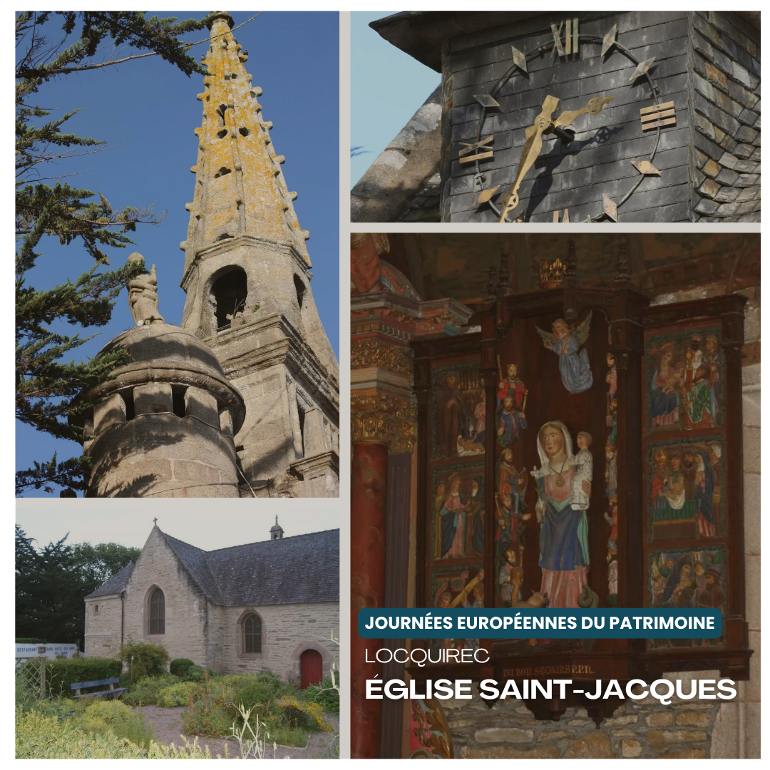 journées du patrimoine Locquirec église Saint Jacques
