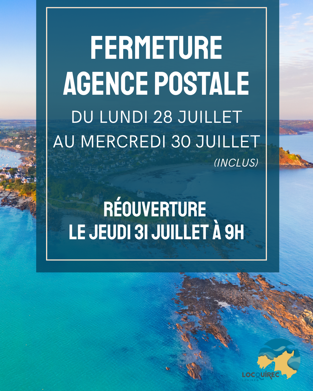 Fermeture Agence Postale