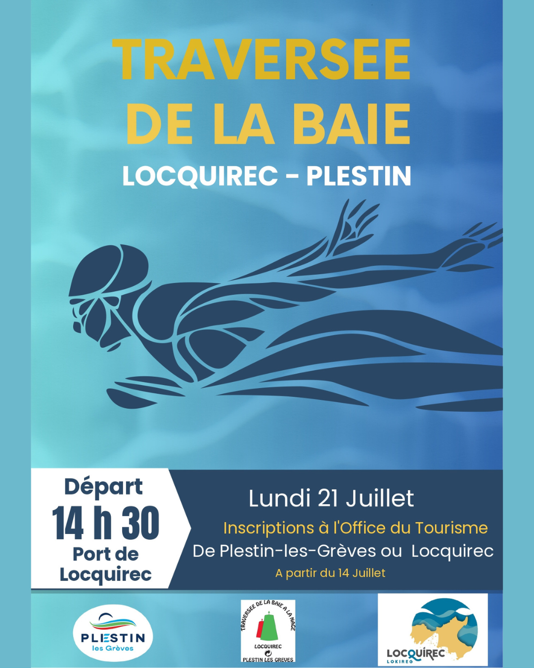 Traversée de la Baie Locquirec > Plestin