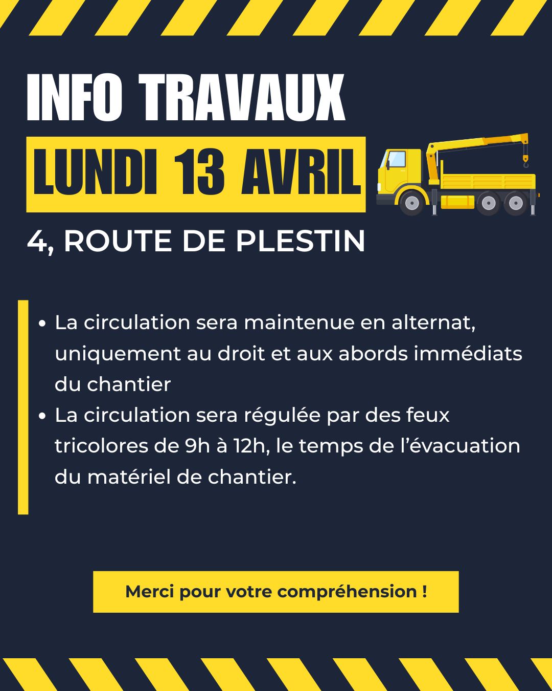 Info Travaux | Route de Plestin