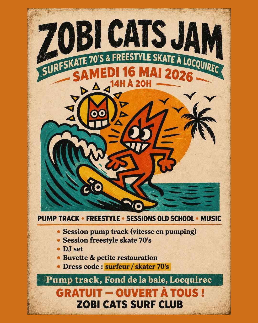 Surfskate et Freestyle Skate !