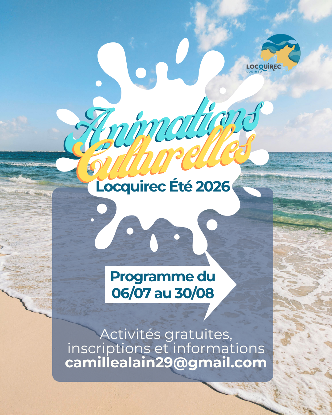 Saison estivale | Animations culturelles
