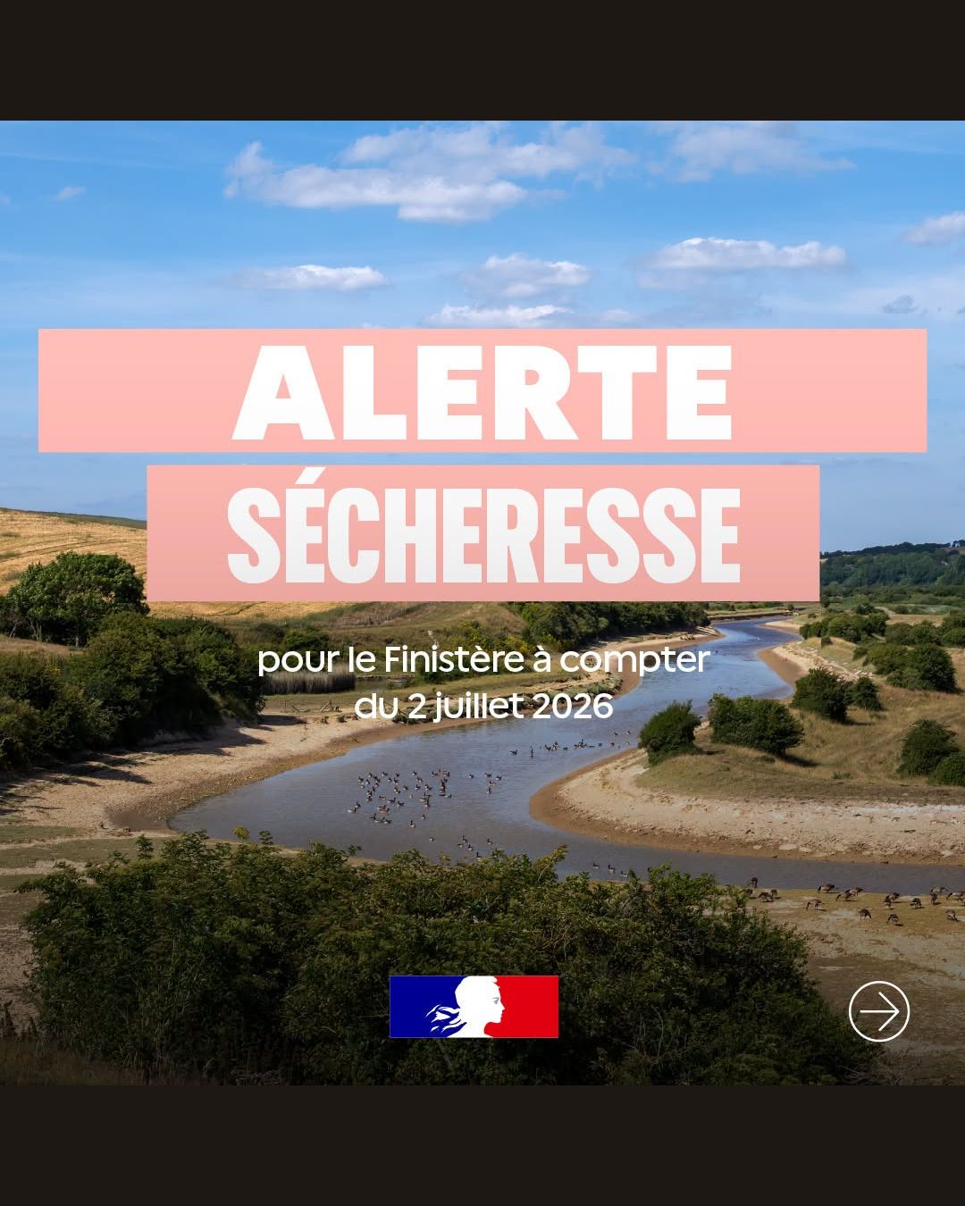 Alerte Sécheresse déclenchée