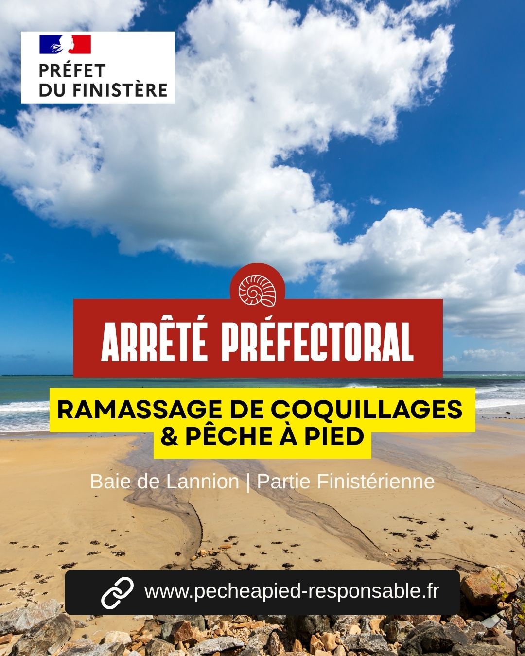 Pêche à pied | Interdiction temporaire